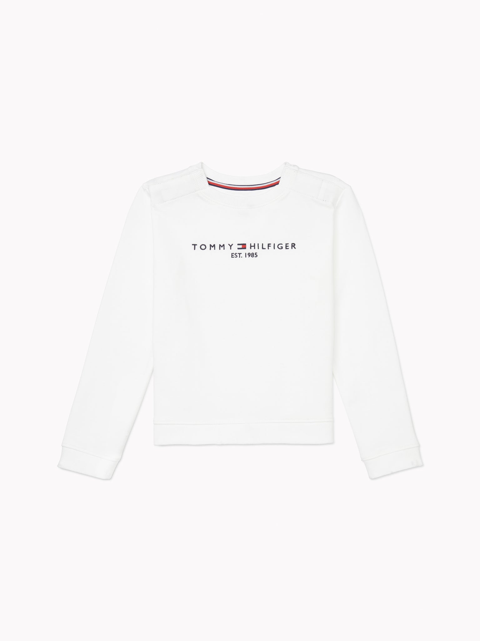 Signature Popover Sweatshirt (Girls) - White