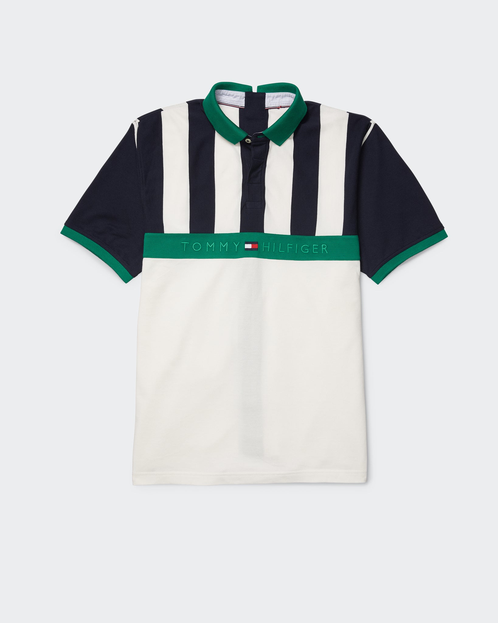 Seated Larry Polo (Mens) - Stripe