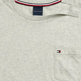 Tommy Crewneck Tee (Mens) - Grey Heather