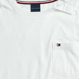 Tommy Crewneck Tee (Mens) - Optic White