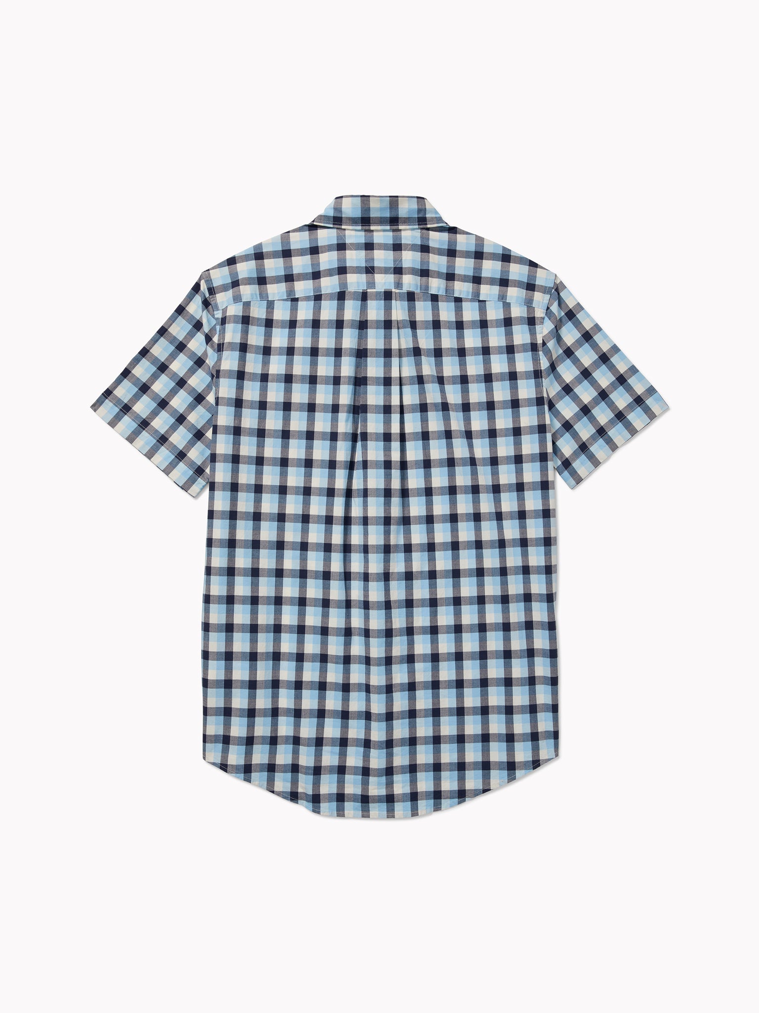 Check Shirt (Mens) - Hydrangea Blue