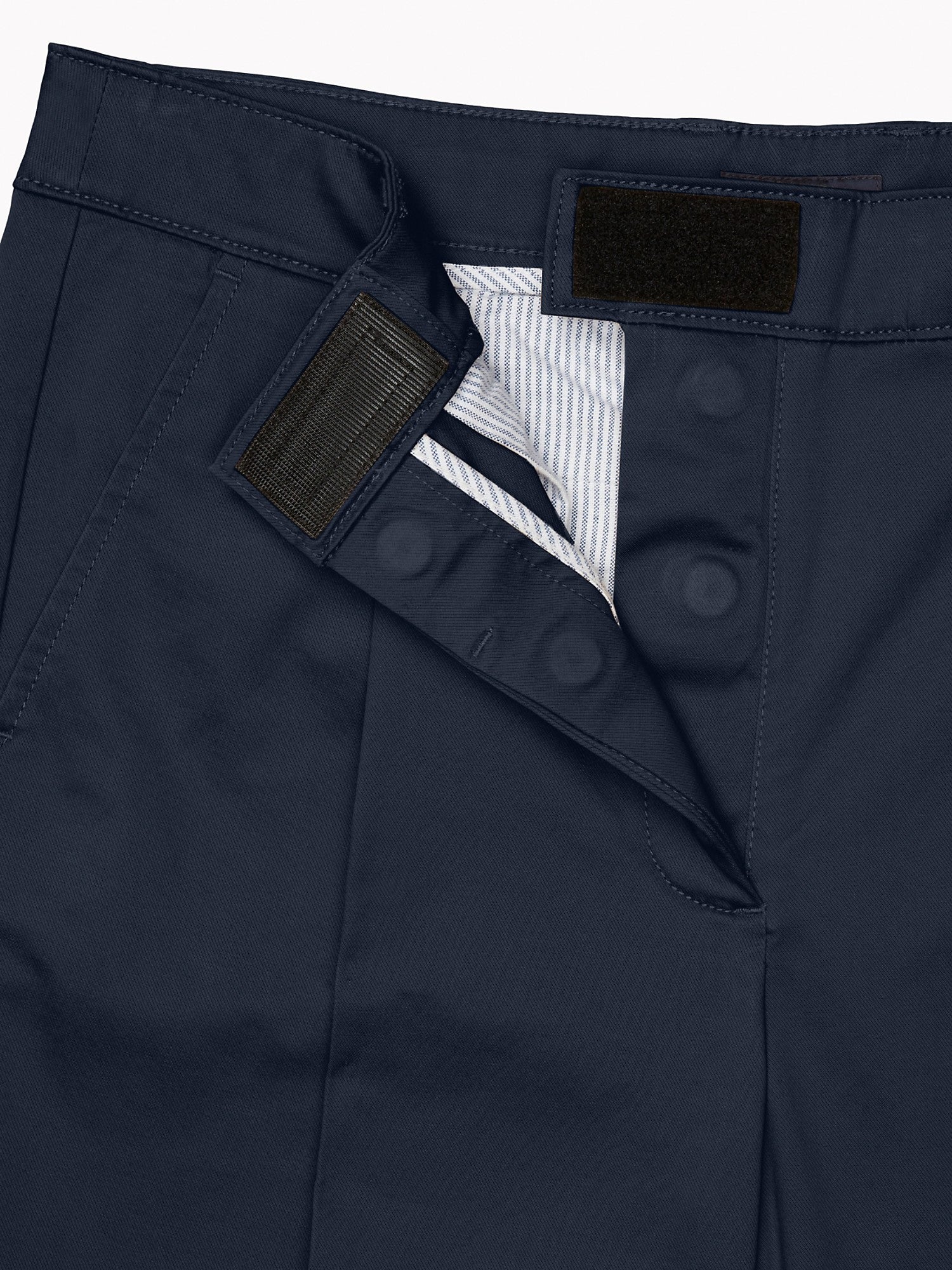 Tommy Wide Leg Chino - Navy