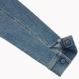Cropped Trucker Jacket (Womens) - Denim