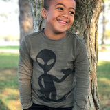 So Extra Long Sleeve - Olive