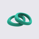 Organic Bangle - Turquoise Baja Green