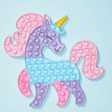 Giant Pastel Unicorn Pop It