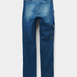 Seated Tummyless Straight Fit Jean (Women) - Jaggar Wash