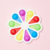 White Flower Push Pop