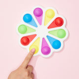 White Flower Push Pop